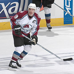 At the time of his retirement Sakic was the Colorado Avalanche all-time franchise leader in goals, assists and points.