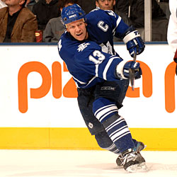 After four seasons in Quebec, Sundin was traded to the Toronto Maple Leafs in June of 1994.