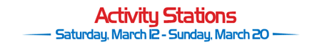 Check out the Activity Stations all week at the Hockey Hall of Fame during March Break from Saturday 12 March to Sunday 20 March 2011