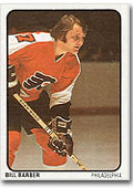 A Bill Barber 1974-75 Lipton Soup card.