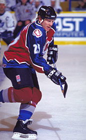 Already a Stanley Cup winner, Mike Keane helped lead the Avalanche to the first title in franchise history in 1996.