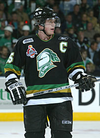 Danny Syvret of the London Knights.