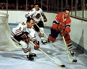 Jacques Laperriere won the Calder Memorial Trophy in 1964 and the James Norris Memorial Trophy in 1966.