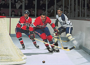 John Ferguson was a physical force for all four of the franchises Stanley Cup wins during a stretch from 1964 to 1969.