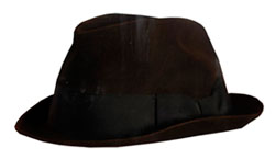 Fedora worn by Hector 'Toe' Blake between 1958-68 as the head coach of the Montreal Canadiens.