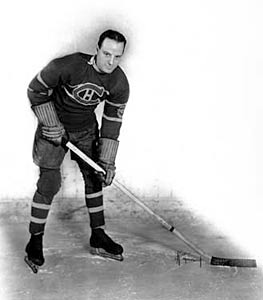 Aurele Joliat was acquired by the Montreal Canadiens when he was traded for the legendary Newsy Lalonde.
