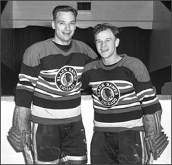 Roy Conacher and Bill Mosienko