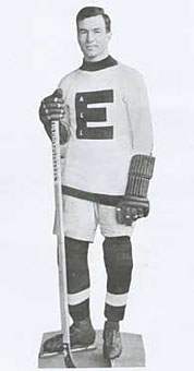 In 1905 Ross made his first appearance for a major hockey organization by scoring 10 goals in eight games for the Westmount franchise in the Canadian Amateur Hockey League.