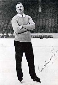After retiring as a player, Art Ross took a turn as an on-ice official.