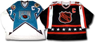 nhl all star jerseys through the years