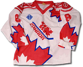 team canada hockey jersey history