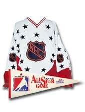 Mike Bossy's 1982 NHL all-star game jersey
