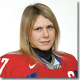 Ekaterina Smolentseva has lead the national team in points at each of the past three World Championships
