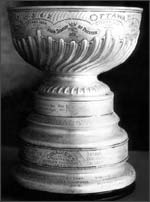 The Capitals invented the Cup stand. The tradition bent the bowl of the Stanley  Cup.