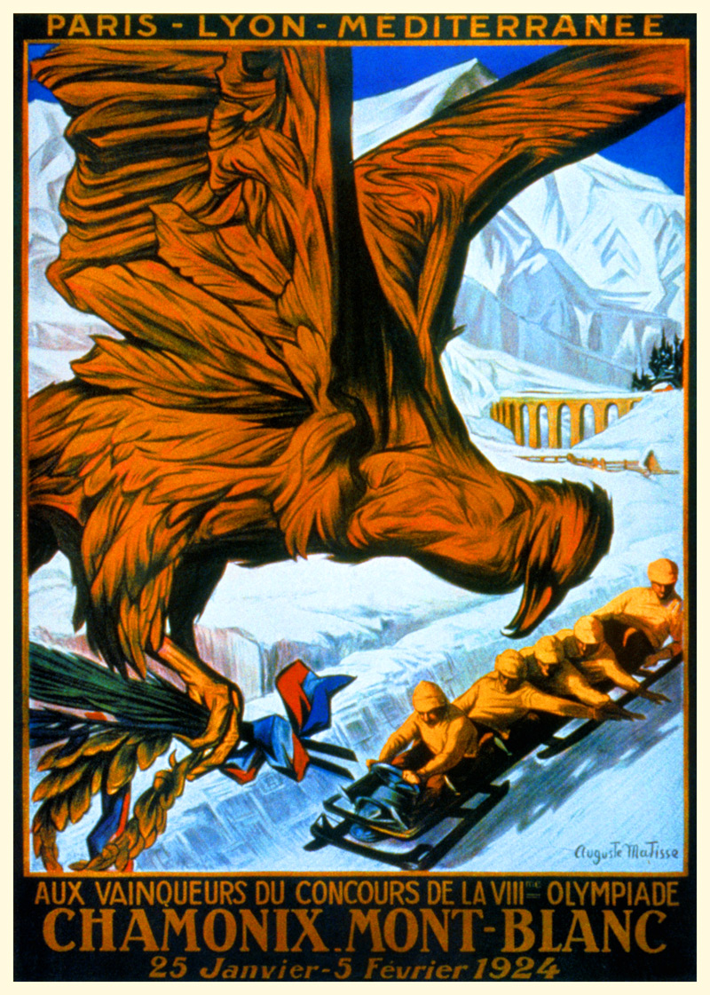 1924 Chamonix poster
