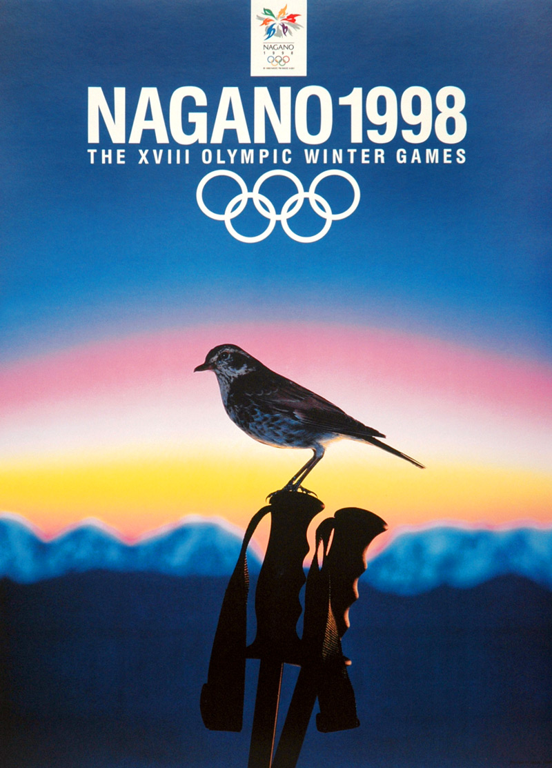 1998 Nagano Olympics poster