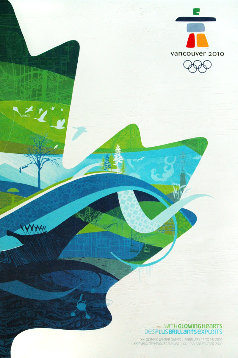 2010 Vancouver Olympics poster