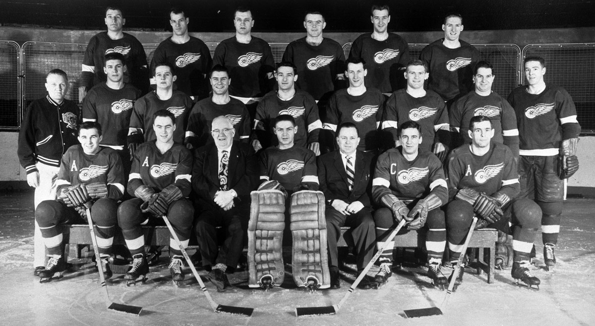 HHOF  Detroit Red Wings 194950 to 195455