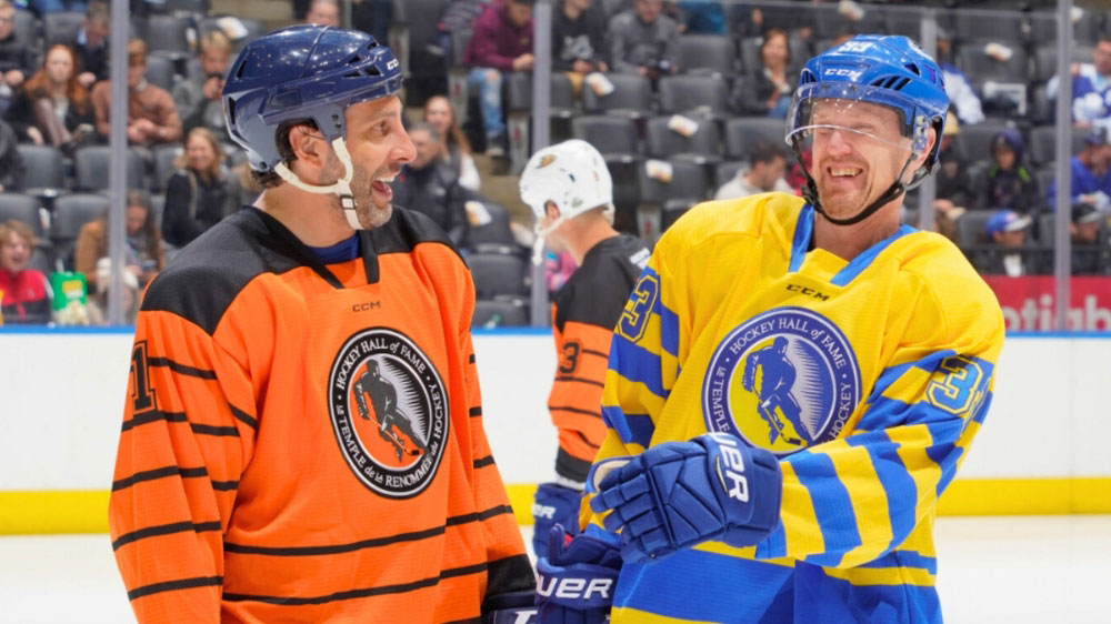 The Hockey Hall of Fame Induction Auction fundraising initiative offers Autographed Game-Worn Jerseys