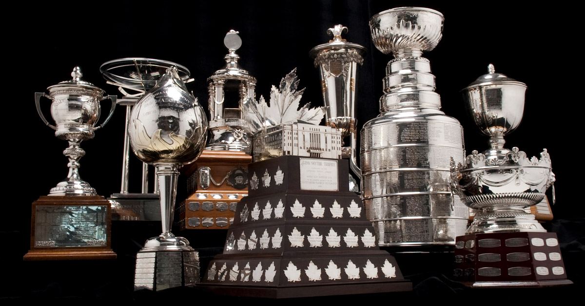 HHOF NHL Trophies
