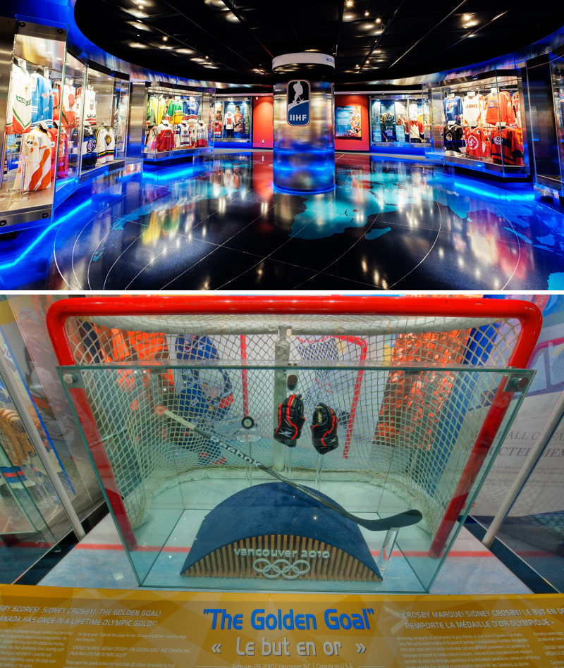 Hockey Hall of Fame - Exhibits