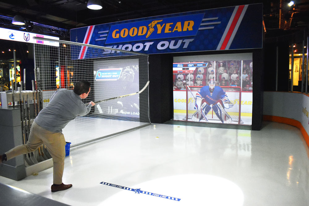 Goodyear Shoot Out game