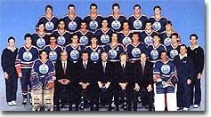 Wayne Gretzky and the Edmonton Oilers were the first-ever winners of the Presidents' Trophy in 1985-86