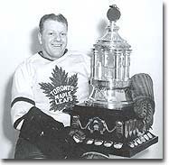 Leafs great Turk Broda was a two-time Vezina winner